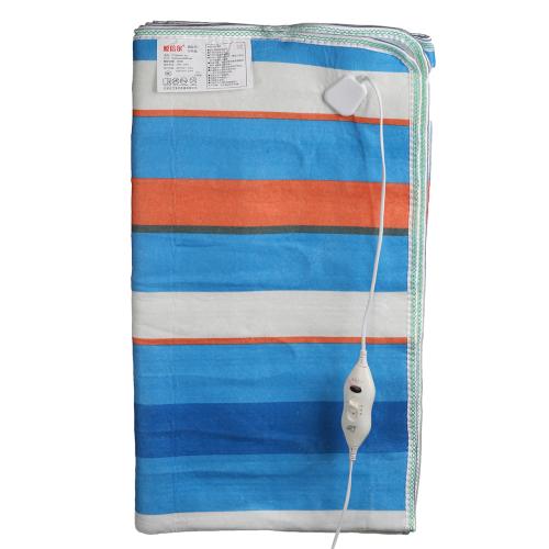 Электропростынь с сумкой electric blanket 150*170 разноцветные полоски  (18)